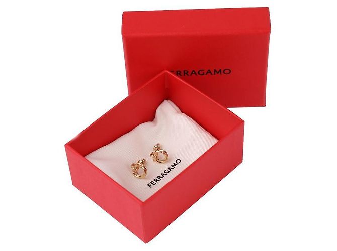 Salvatore Ferragamo Orecchini intrecciati - vista 9