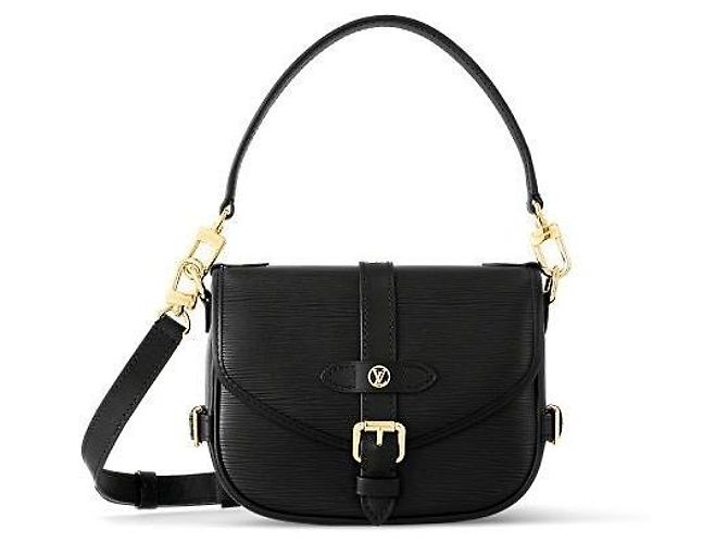 Louis Vuitton Sommier BB Epi Black Nero - vista 7