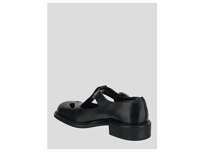 Miu Miu Mocassin Mary Jane à bride à boucle Noir - vue 6