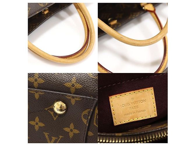 Louis Vuitton Monogram Canvas Montaigne GM Braun - Ansicht 7