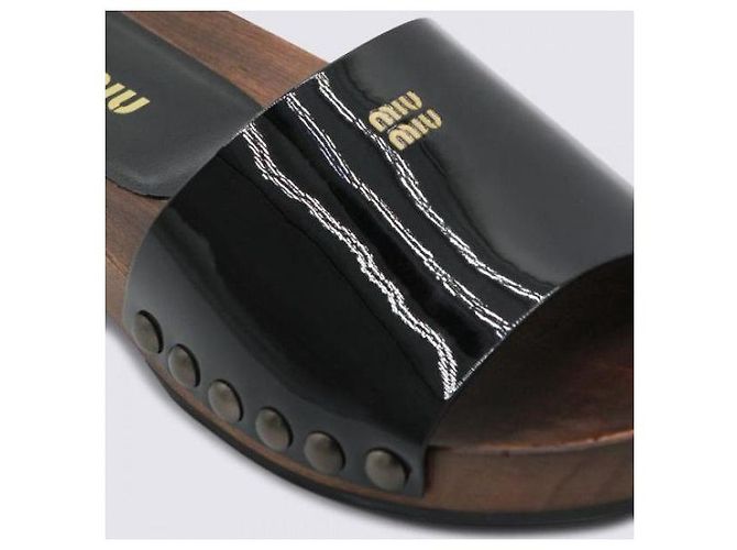 Miu Miu Clog aus Lackleder - Ansicht 6