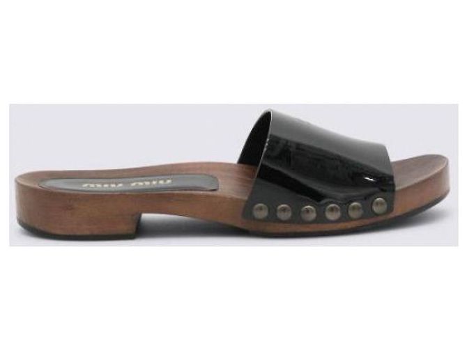 Miu Miu Clog aus Lackleder - Ansicht 7