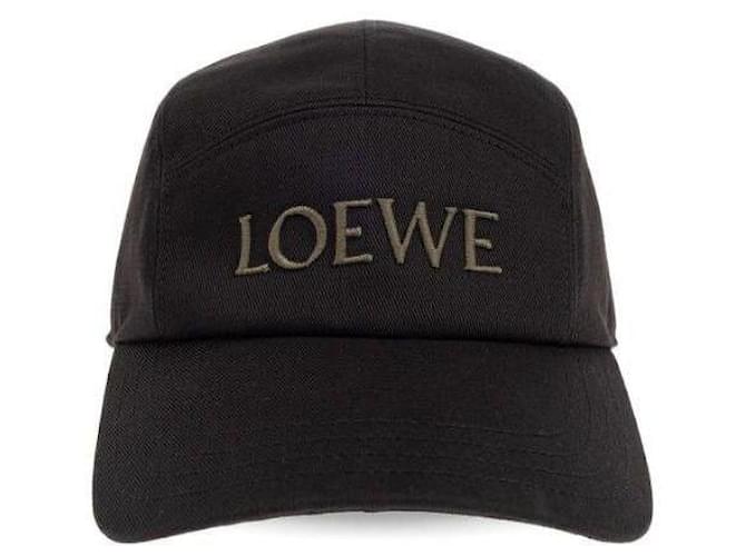 Loewe Cappello Camp in cotone Nero - vista 4