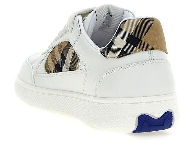Burberry Leather Check Terrace Sneakers Braun - Ansicht 6