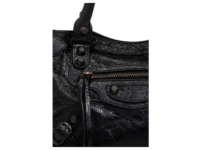 Balenciaga Le City Mini Bag con accenti in ottone Nero - vista 5