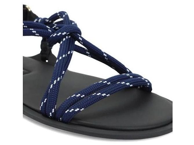 Miu Miu Sandalias Riviere Code y de cuero - vista 6