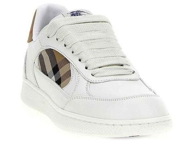 Burberry Leather Check Terrace Sneakers - Ansicht 5