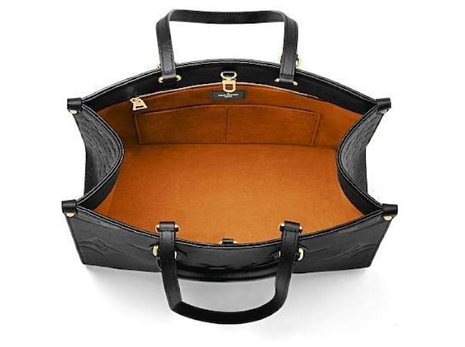 Louis Vuitton OnTheGo MM Monogram Empreinte Nero - vista 13