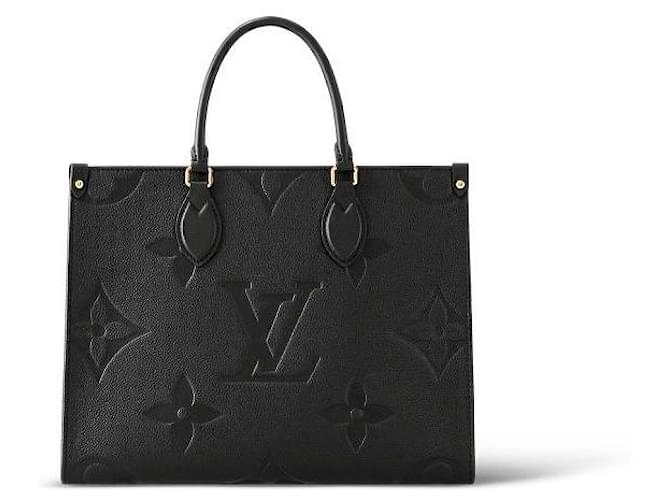 Louis Vuitton OnTheGo MM Monogram Empreinte Nero - vista 14