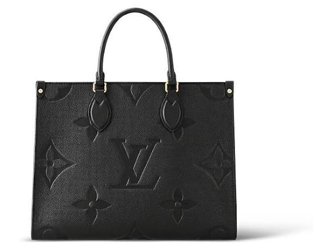 Louis Vuitton OnTheGo MM Monogram Empreinte Nero - vista 9