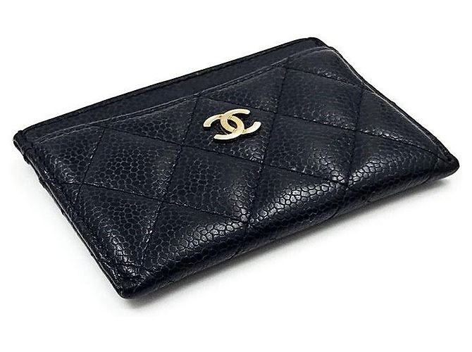 Chanel Classic Caviar Card Holder - view 2