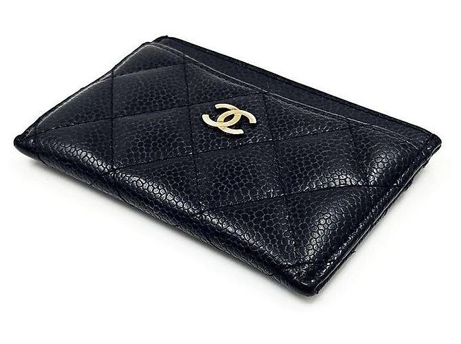 Chanel Classic Caviar Card Holder - view 3