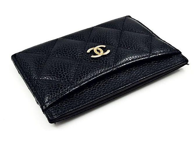 Chanel Classic Caviar Card Holder - view 4