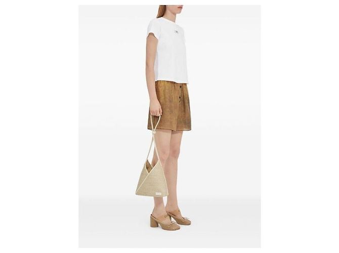 Maison Martin Margiela Camiseta de algodón Numeric Blanco - vista 6