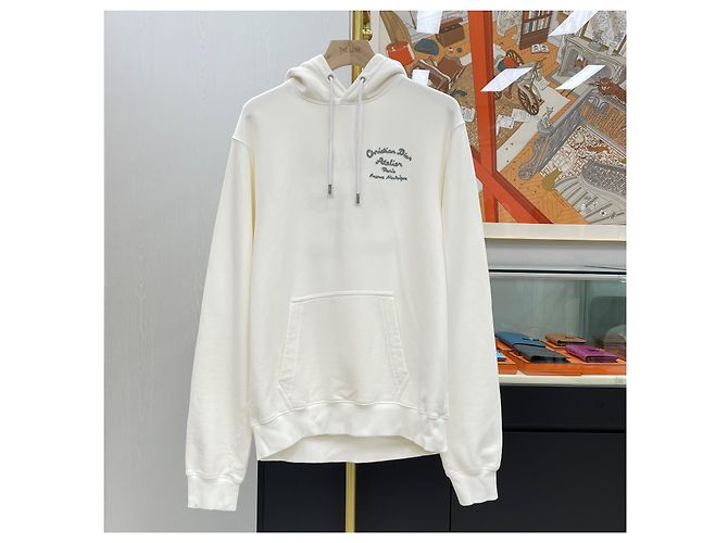 Dior Atelier Embroidery Hoodie White Weiß - Ansicht 2