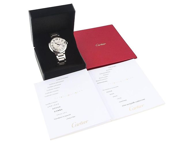 Cartier Orologio Automatico da Uomo Ballon Bleu Bianco - vista 8