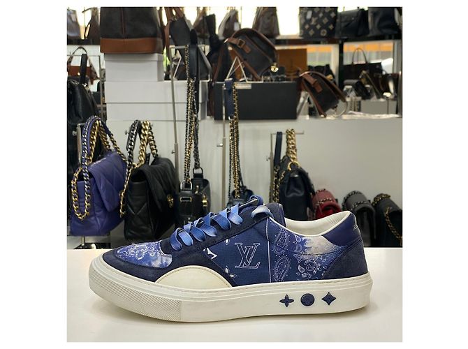 Louis Vuitton Sneakers LV Ollie Blue - vista 2