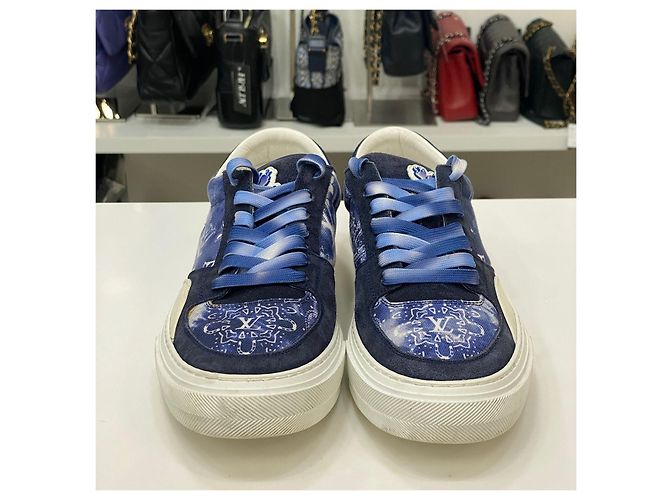 Louis Vuitton Sneakers LV Ollie Blue - vista 3