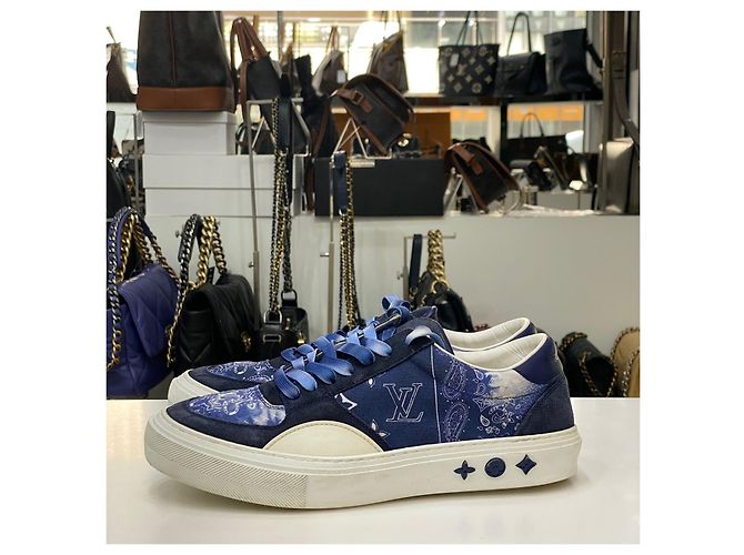 Louis Vuitton Sneakers LV Ollie Blue - vista 4
