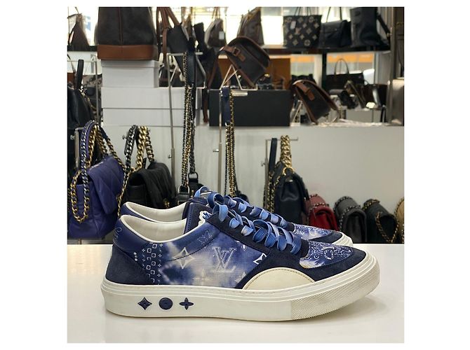 Louis Vuitton Sneakers LV Ollie Blue - vista 5