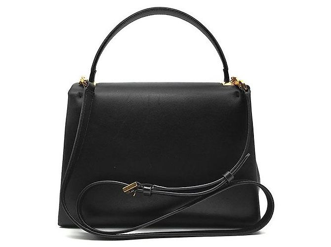 Valentino One Stud Top Handle Shoulder Bag Small Black - view 3