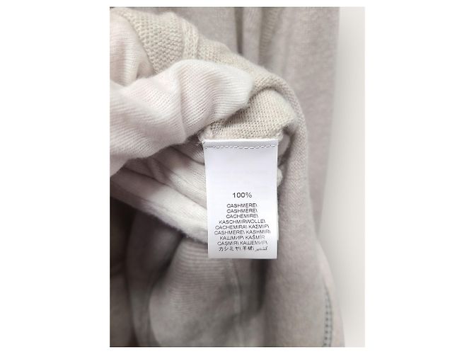 Brunello Cucinelli Beigefarbener Cashmere-Kapuzenpullover mit Reißverschluss Braun - Ansicht 5