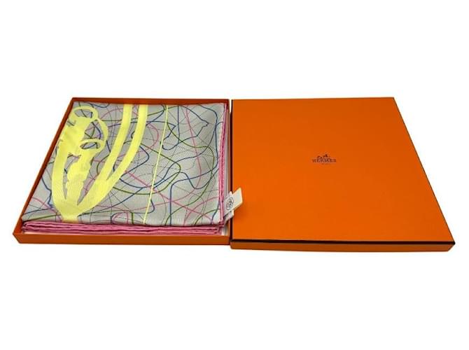 Hermès Sciarpa quadrata in seta Bride de Gala da donna Multicolore - vista 6
