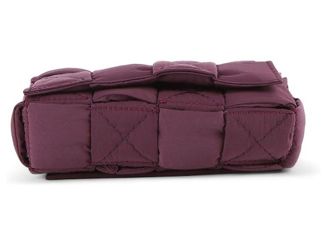 Bottega Veneta Borsa a tracolla mini Padded Tech Cassette Porpora - vista 6