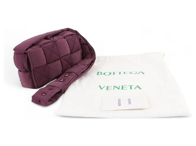 Bottega Veneta Borsa a tracolla mini Padded Tech Cassette Porpora - vista 8