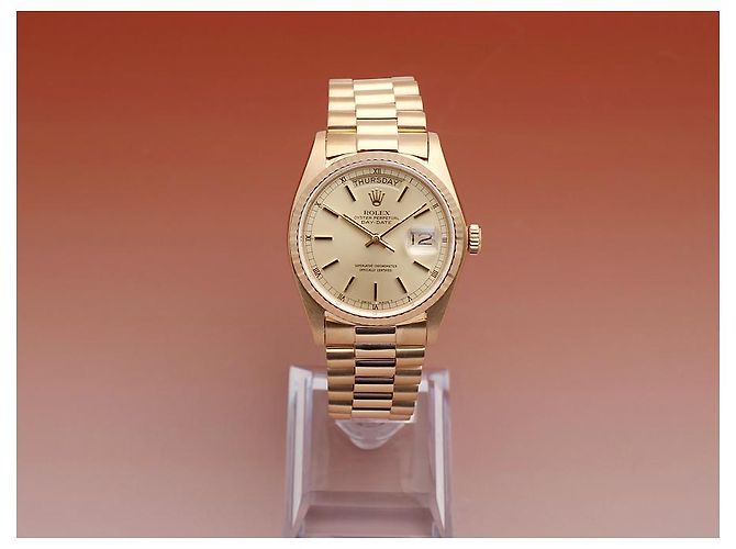 Rolex Orologio Day-Date da uomo in oro Cassa in oro D'oro - vista 26