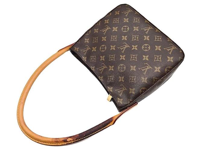 Louis Vuitton Monogram Looping MM Castaño - vista 4
