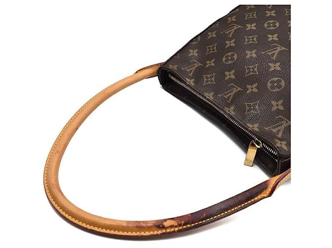 Louis Vuitton Monogram Looping MM Castaño - vista 5
