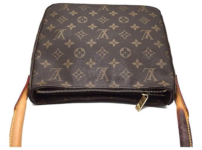 Louis Vuitton Monogram Looping MM Castaño - vista 6