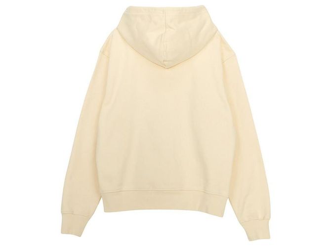 Jacquemus Sudadera con capucha de forro polar unisex Dorado - vista 3