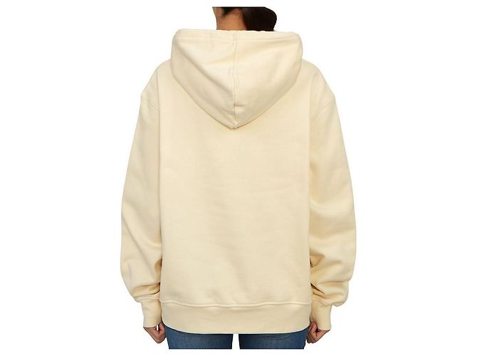 Jacquemus Sudadera con capucha de forro polar unisex Dorado - vista 6