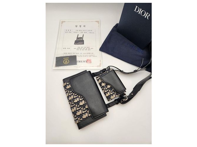Dior Condizioni della pochette Oblique Elite Multicolore - vista 5