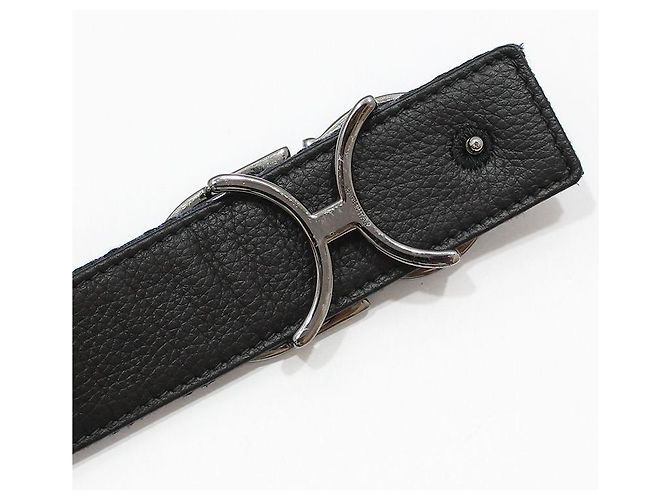 Dior Ceinture réversible à boucle Oblique CD - vue 9