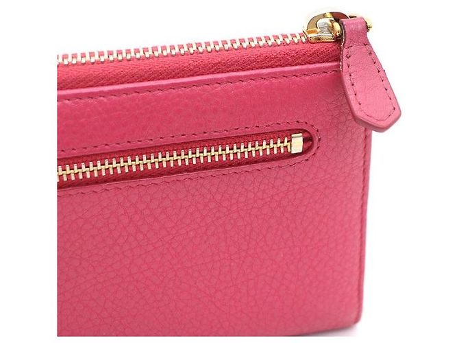 Prada Portafoglio lungo con logo dorato Rosa - vista 4