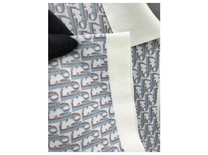 Dior Oblique Jacquard Polohemd XL Mehrfarben - Ansicht 4