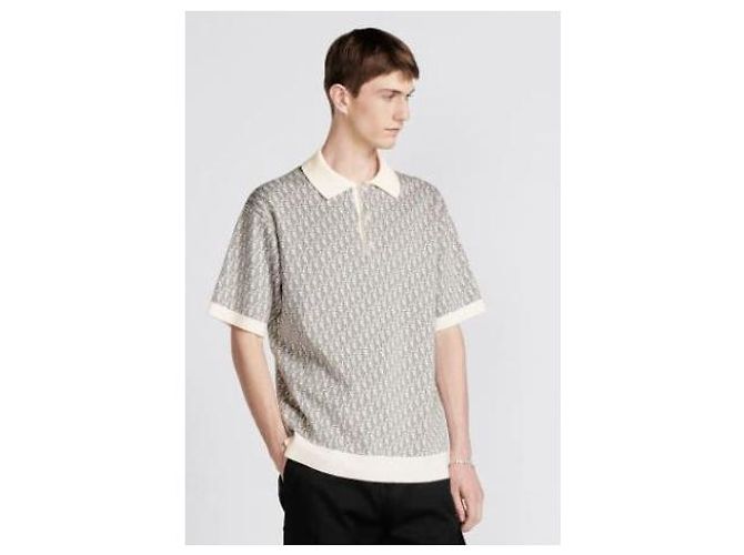 Dior Oblique Jacquard Polohemd XL Mehrfarben - Ansicht 8