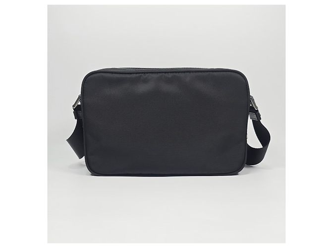Prada Borsa a tracolla in Re-Nylon Argento - vista 4
