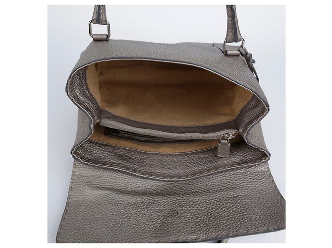 Fendi Metallic-Leder Sellaria Linda Tote Bag Mehrfarben - Ansicht 9