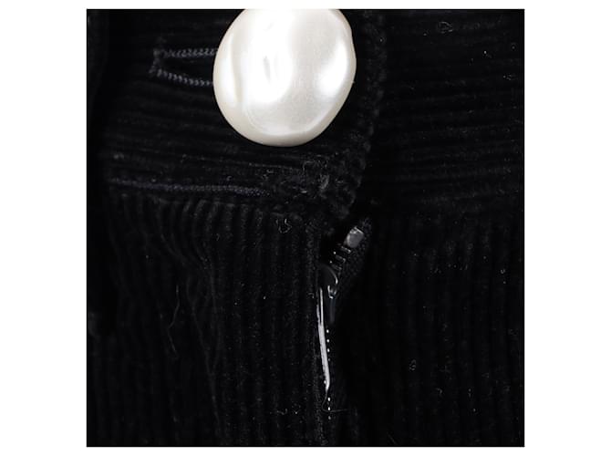 Louis Vuitton Pantalones de pana Negro - vista 4