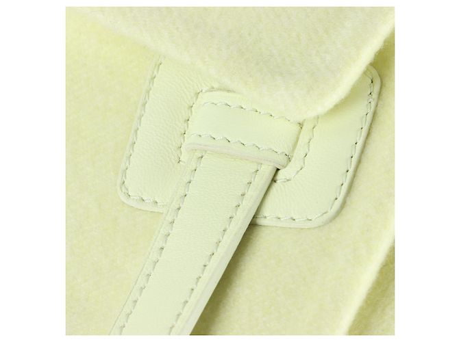 Hermès Cashmere Coat Yellow - view 4