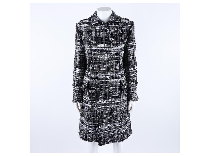Balmain Abrigo de tweed - vista 2