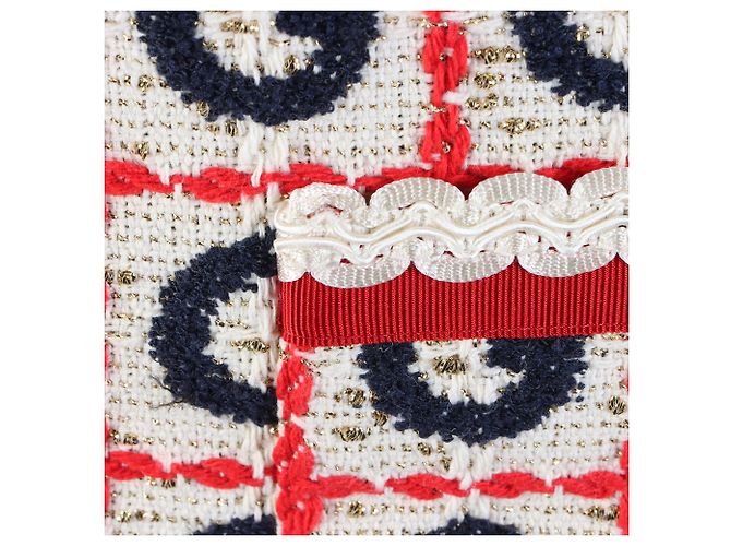 Falda de tweed Gucci Blanco - vista 4