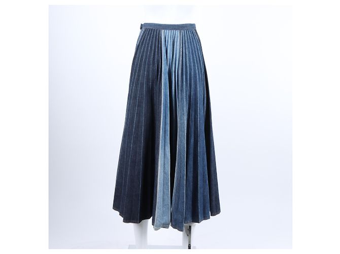 Gonna in denim Christian Dior - vista 3