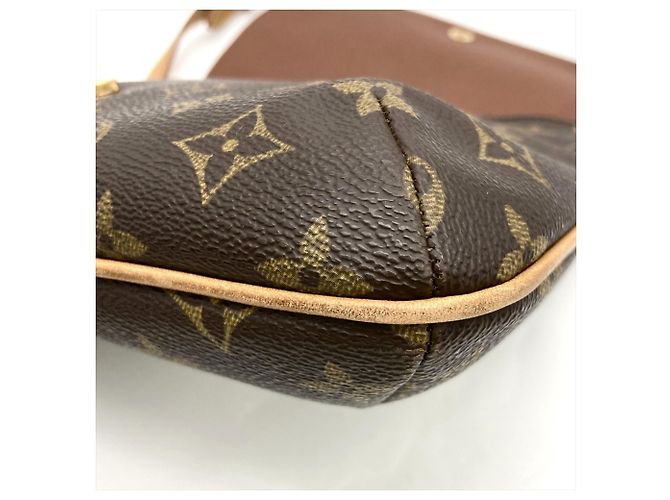Borsa a tracolla Louis Vuitton Musette Tango Marrone Monogramma - vista 11