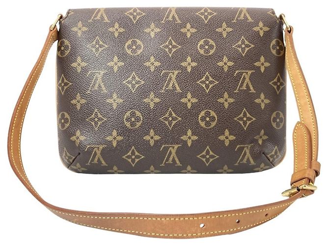 Borsa a tracolla Louis Vuitton Musette Tango Marrone Monogramma - vista 2