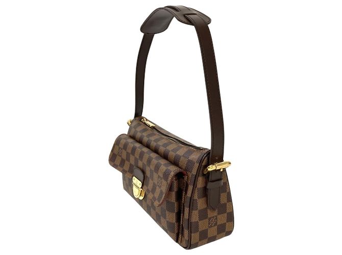 Borsa a Spalla Louis Vuitton Ravello GM Marrone Damier ebene - vista 2